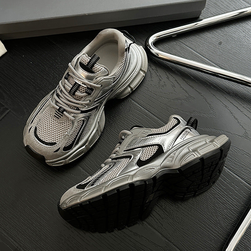 Marco & Joyce Elegance Silver Sneakers