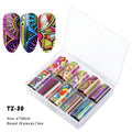 2020 New Nail Art Transfer Stickers - Starry Laser