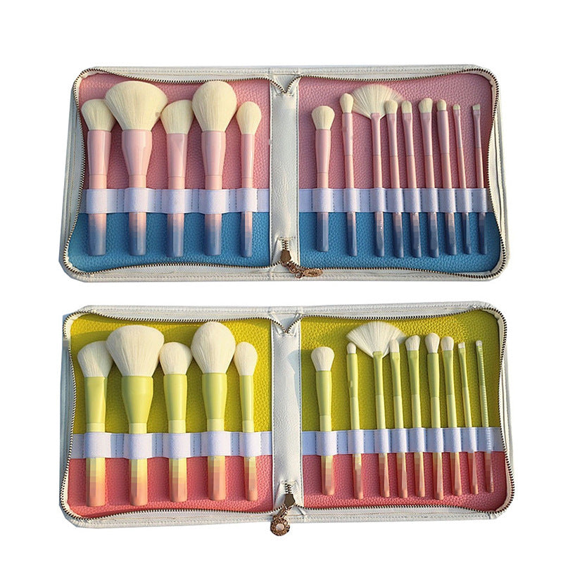 Elegant 14-Piece Artisan Brush Set