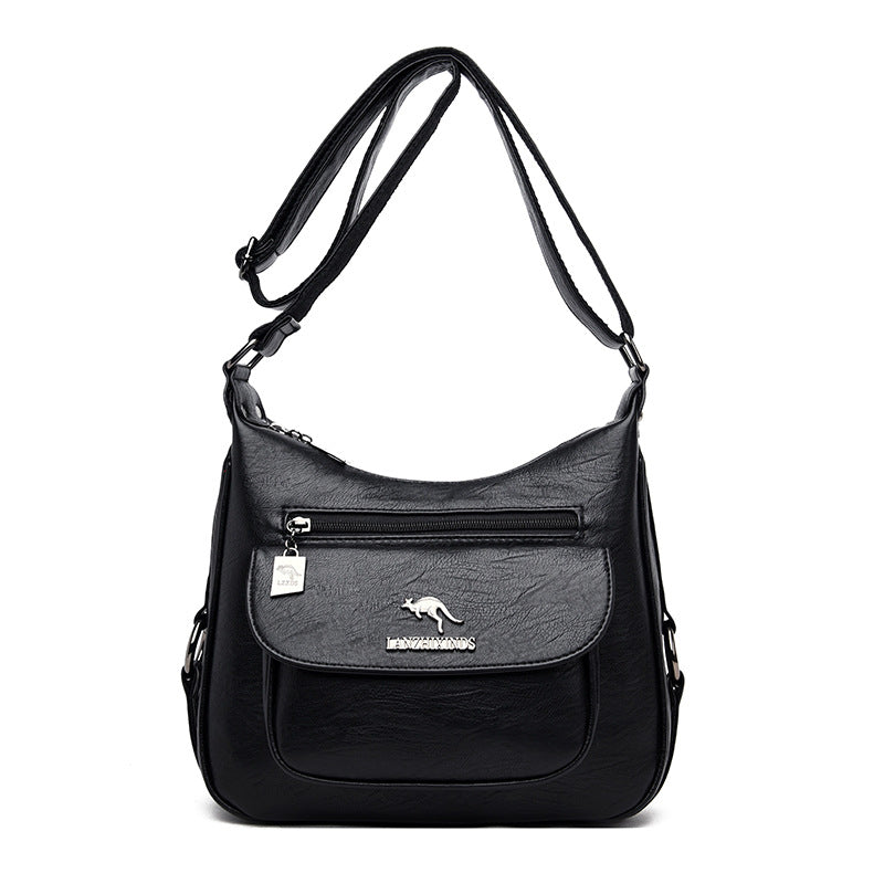 Blue Kangaroo Stylish Large Capacity Shoulder Bag for Moms