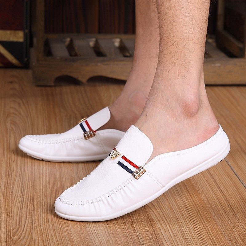 Elegant Men's Slip-On Leather Loafers
