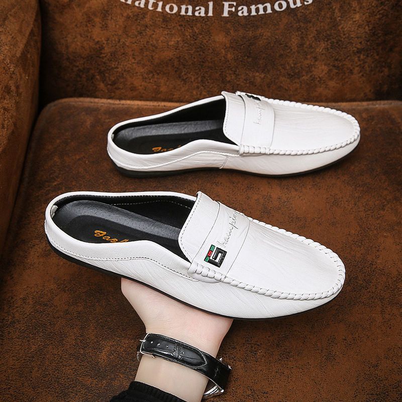 Elegant Men's Slip-On Leather Loafers