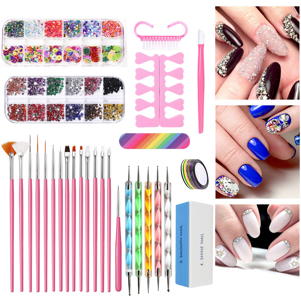 Deluxe Nail Artistry Tool Kit