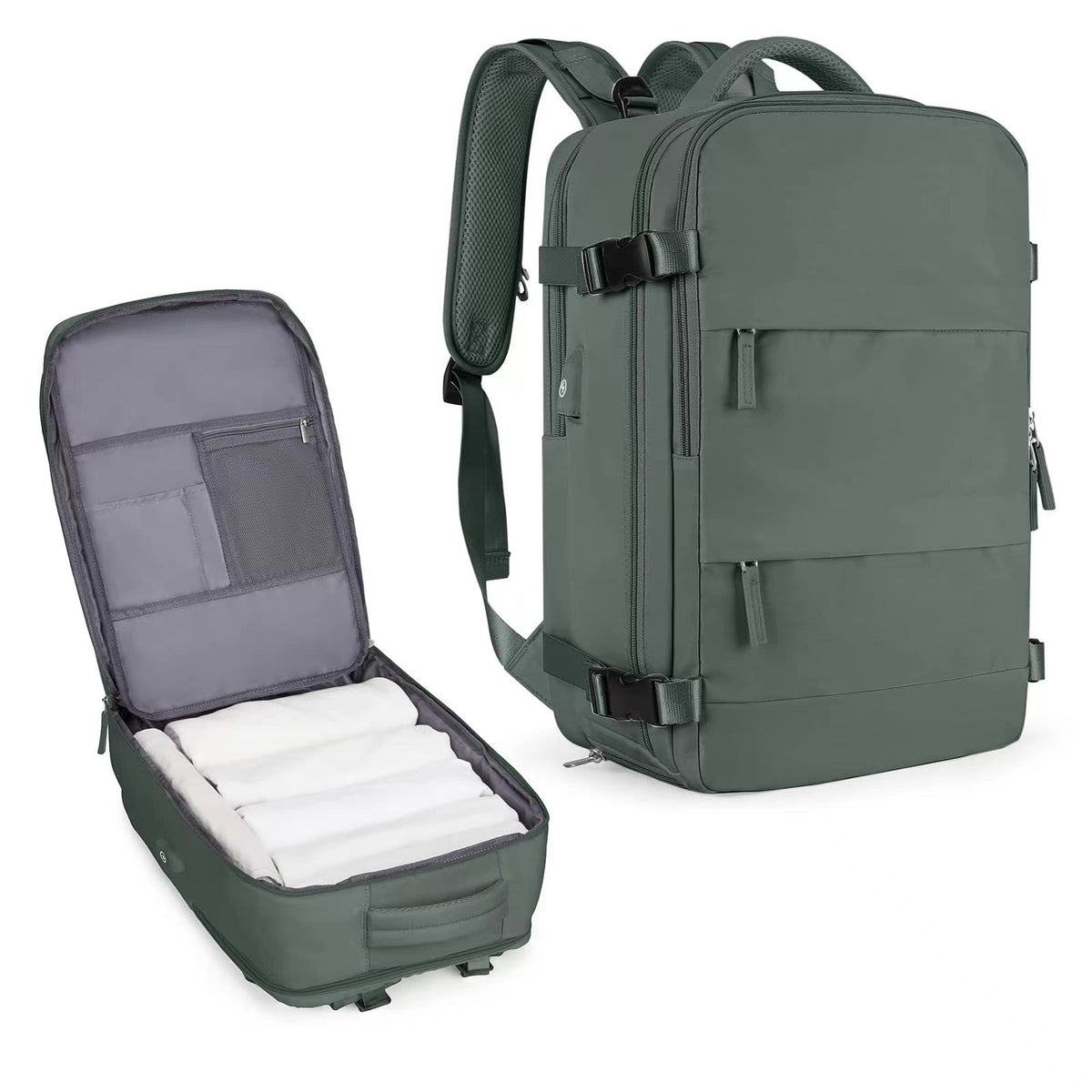 Large Capacity Waterproof Backpack for Moms and Travel