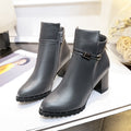 Autumn Elegance British Heel Boots
