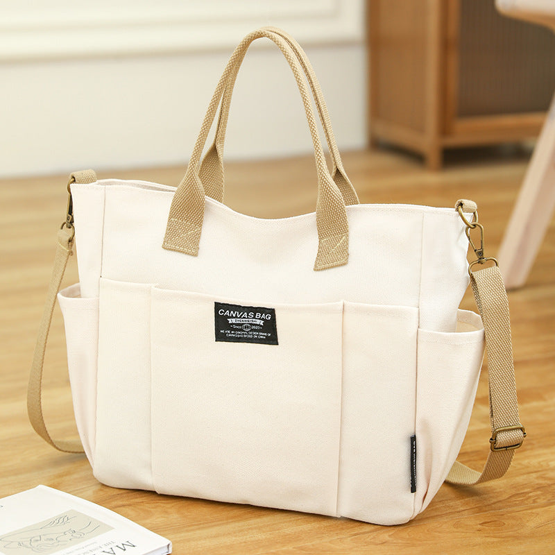 Elegant Canvas Multi-Purpose Tote