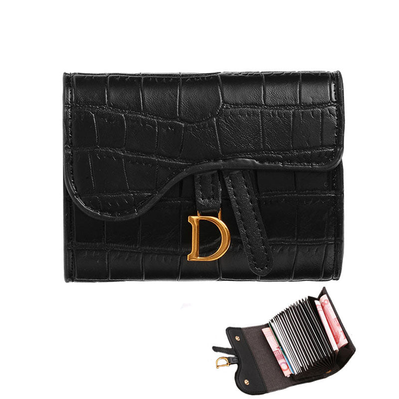 Elegant Compact Ladies' Wallet
