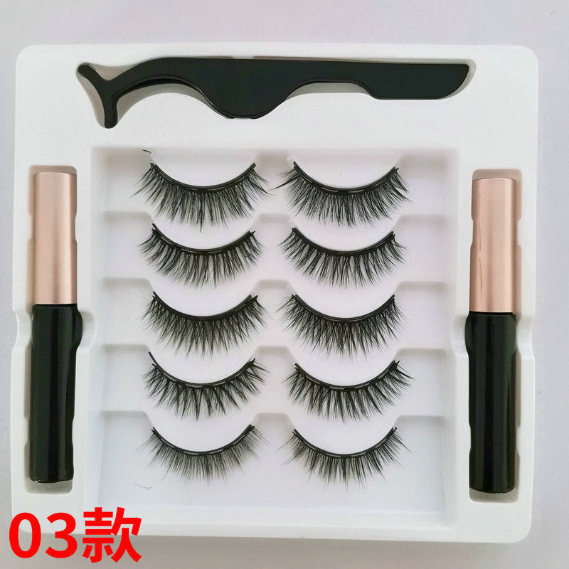 3D Magnetic Eyelashes Set for Natural Volume