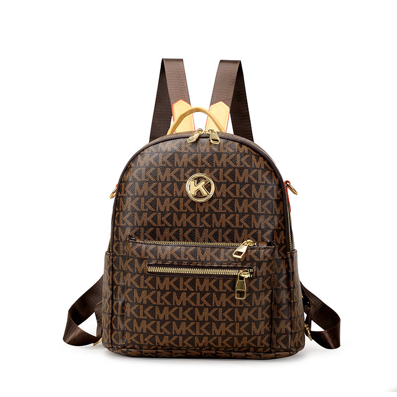 Fashionable Women’s Backpack 2023 Large Capacity PU Bag