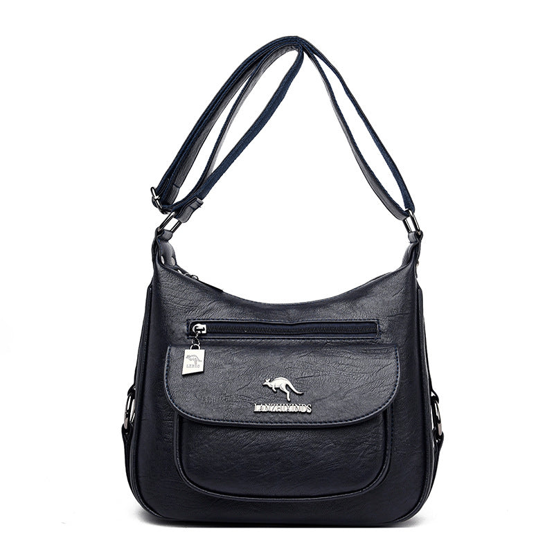 Blue Kangaroo Stylish Large Capacity Shoulder Bag for Moms