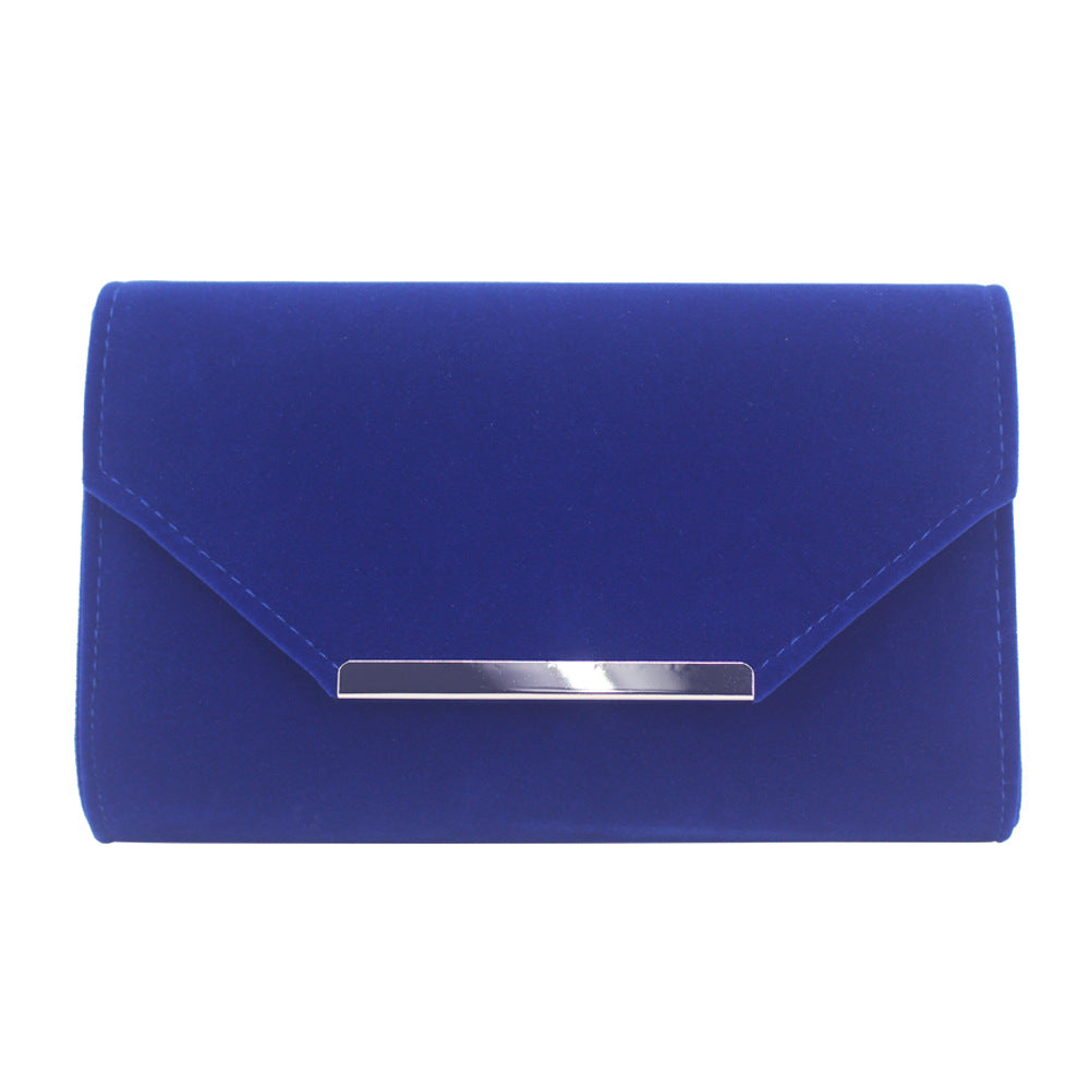 Elegant Flannelette Envelope Clutch Bag for Women