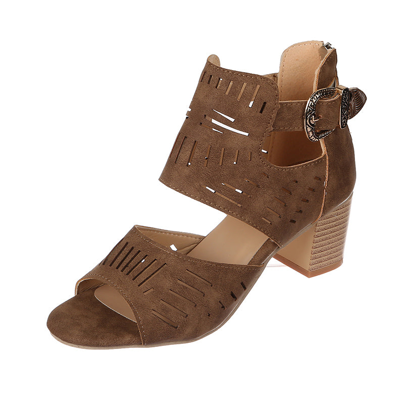 Elegant Outdoor Roman Heels
