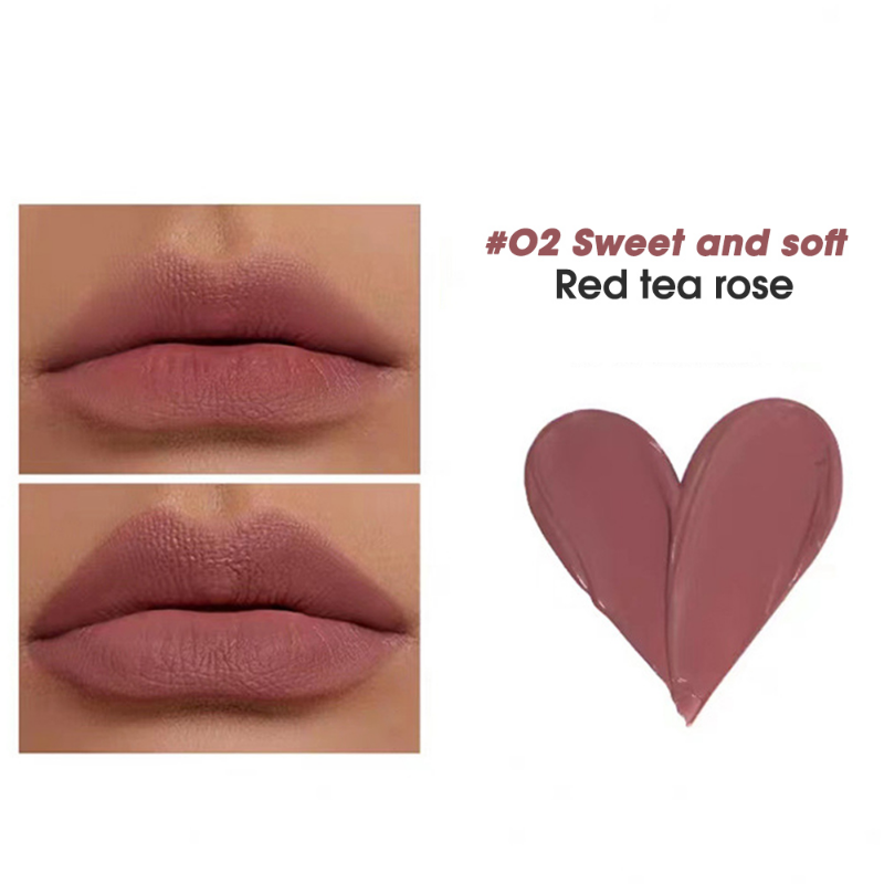 Elegant Nude Matte Lip Enamel