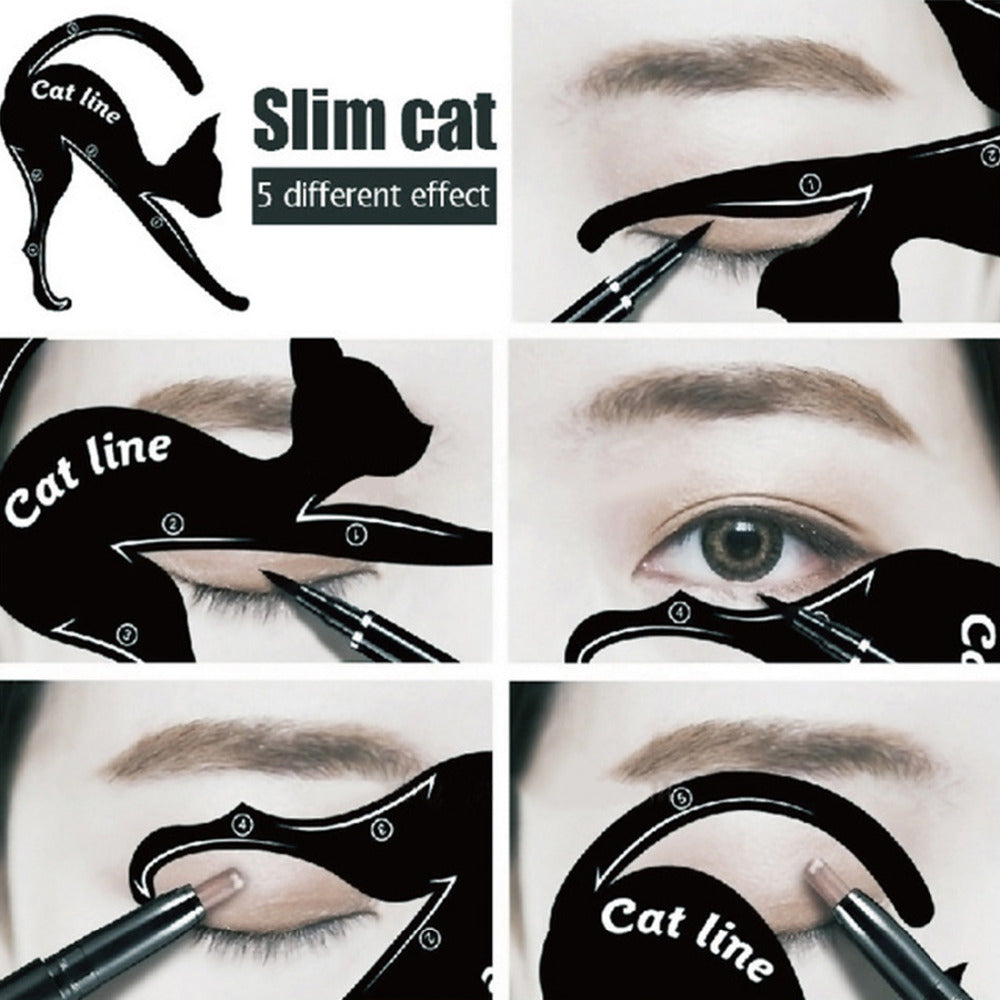 Feline Eyeliner Stencil Kit