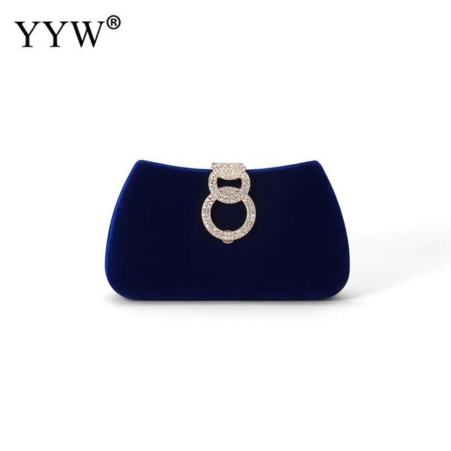 Crimson Diamond Evening Clutch