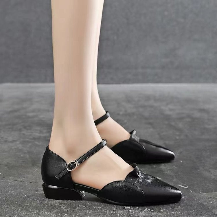 Elegant Roman Fish-Mouth Sandals