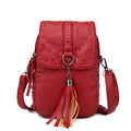 Vintage Style Women's Soft Leather Crossbody Bag