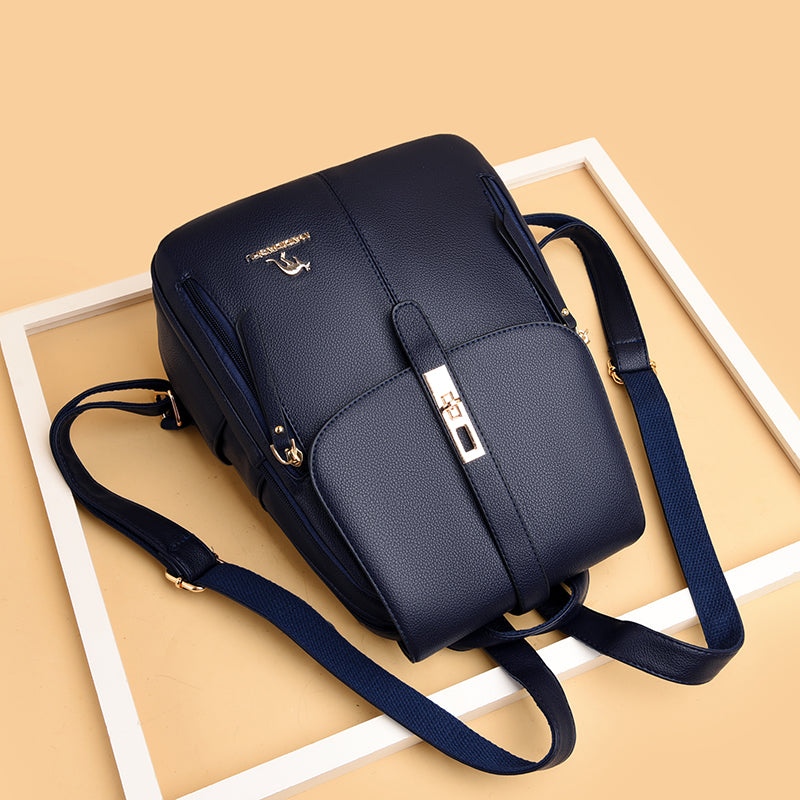 Chic Voyager Women's Leather Backpack