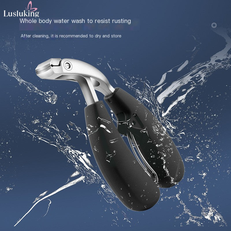 Premium Black Precision Nail Clipper
