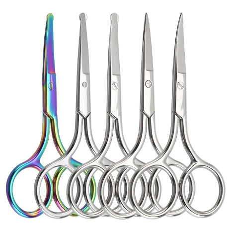 Elite Round-Tip Facial Grooming Scissors