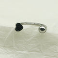 Steel Horseshoe Lip Accent