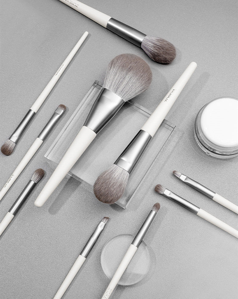 ZOREYA Elite 10-Bristle Makeup Brush Ensemble