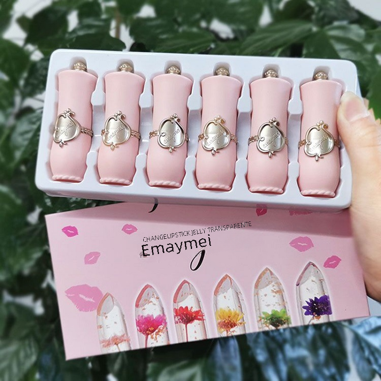 6-Piece Thermochromic Moisturizing Lipstick Set