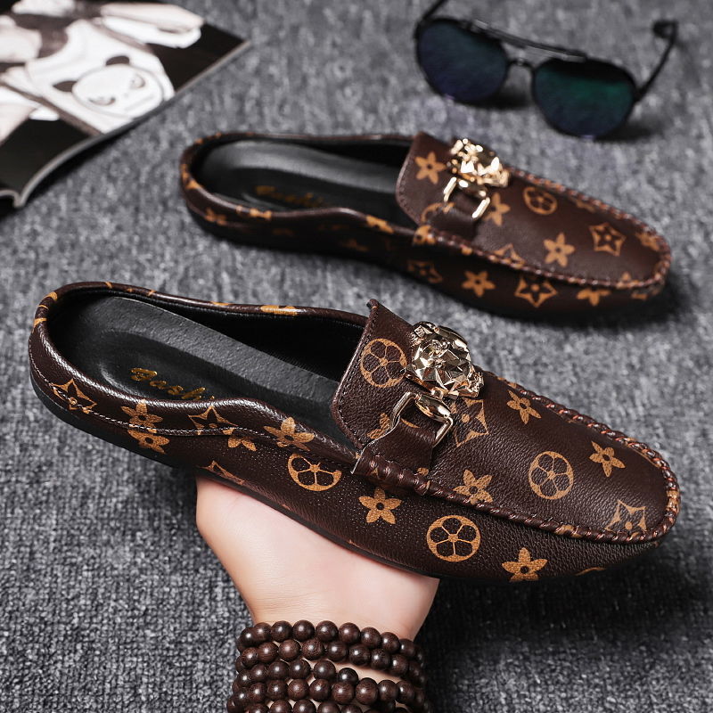 Elegant Men's Slip-On Leather Loafers