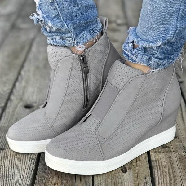 Elevated Comfort Wedge Boots