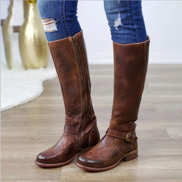 Vintage Zip Boots for Women