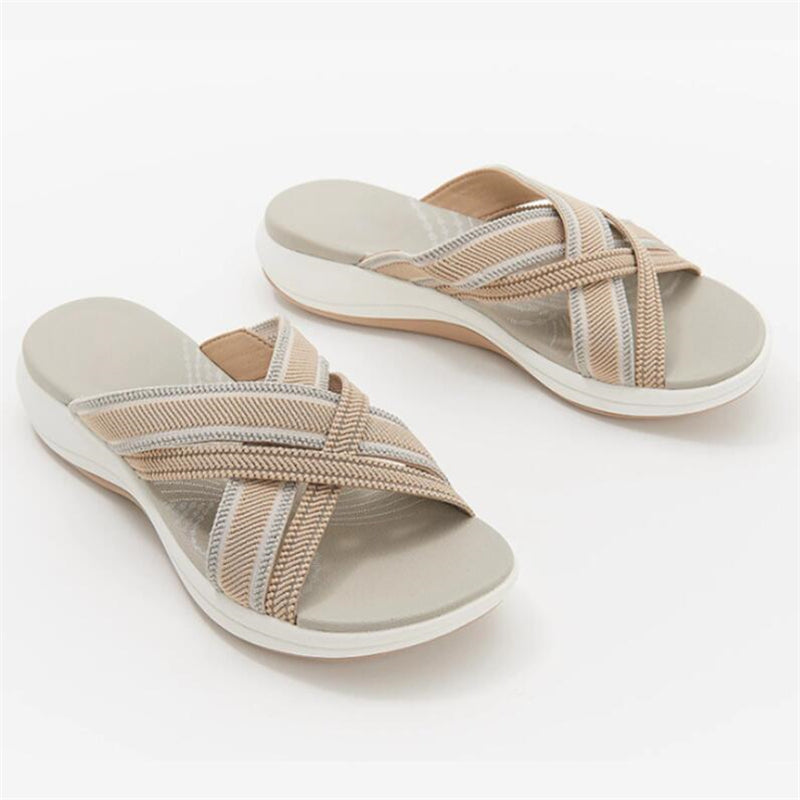Elegant Plus Size Breathable Wedge Sandals