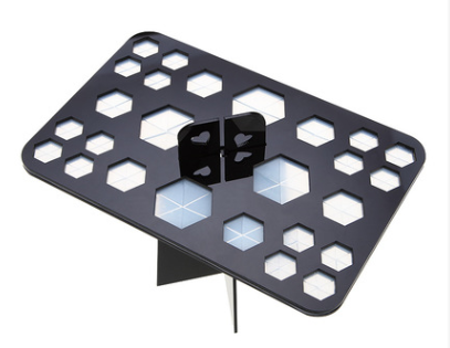 Elegant 26-Holder Makeup Brush Organizer