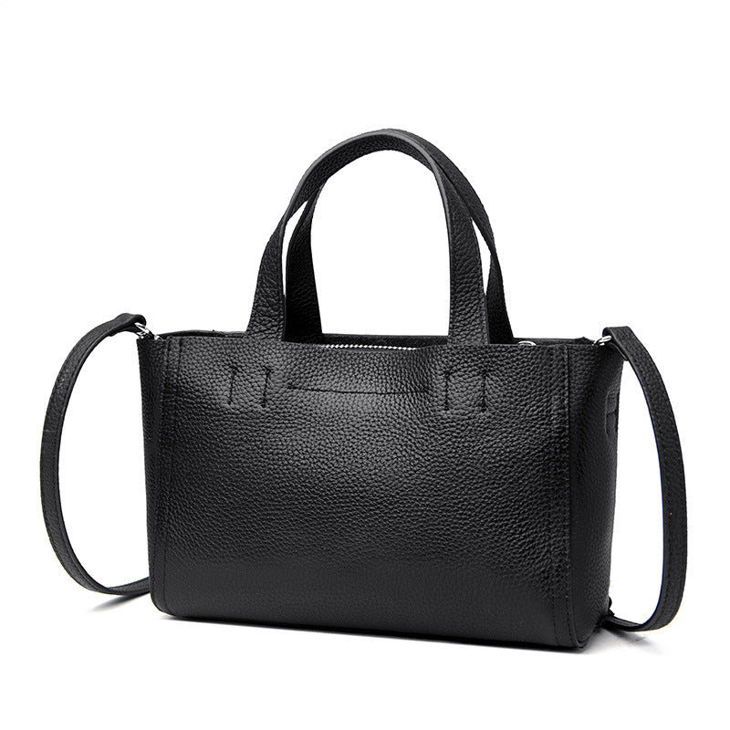 Genuine Leather Crossbody Tote Bag for Women 2023