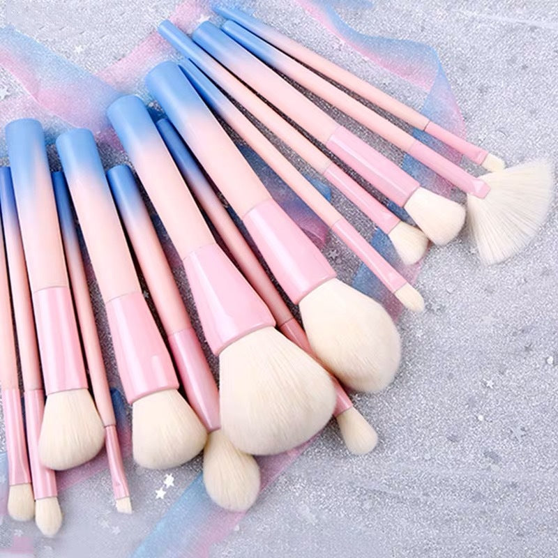 Elegant 14-Piece Artisan Brush Set