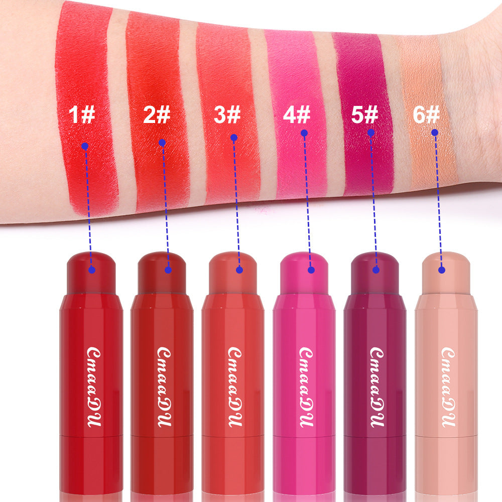 CmaaDu 6 Color Blush Lipstick Eyeshadow Set