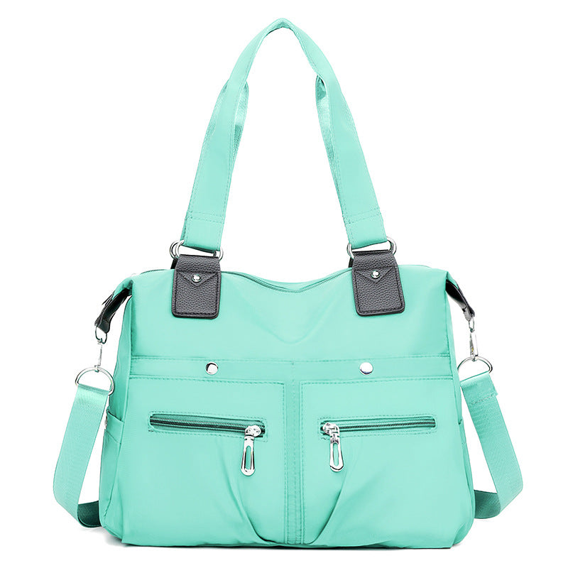 Voluminous Nylon Crossbody Bag