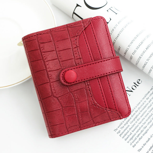 Alligator Print Women's PU Leather Coin Handbag