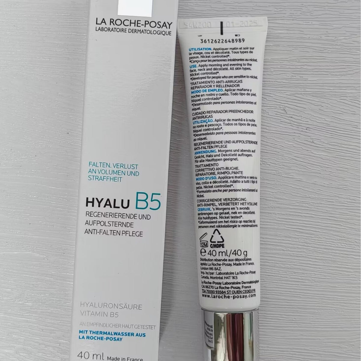 Hyaluronic B5 Moisturizing Cream with 8.6% Biotin