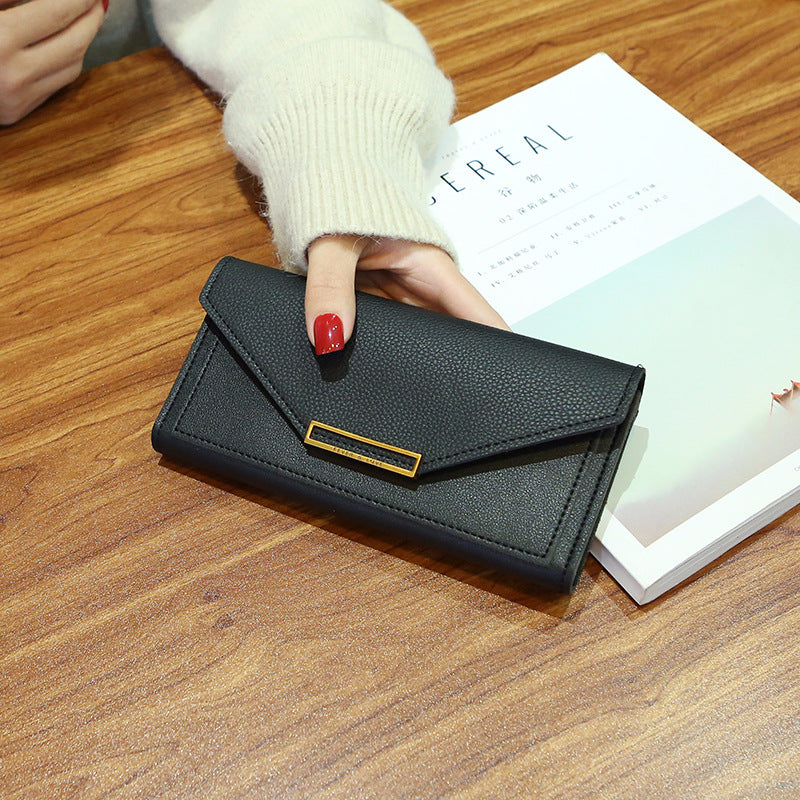2022 Korean Style Long Wallet - Vintage Multi-functional