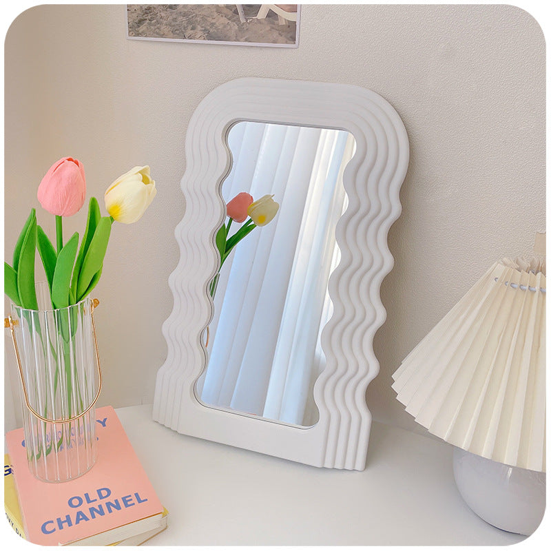 Wave Elegance Makeup Mirror