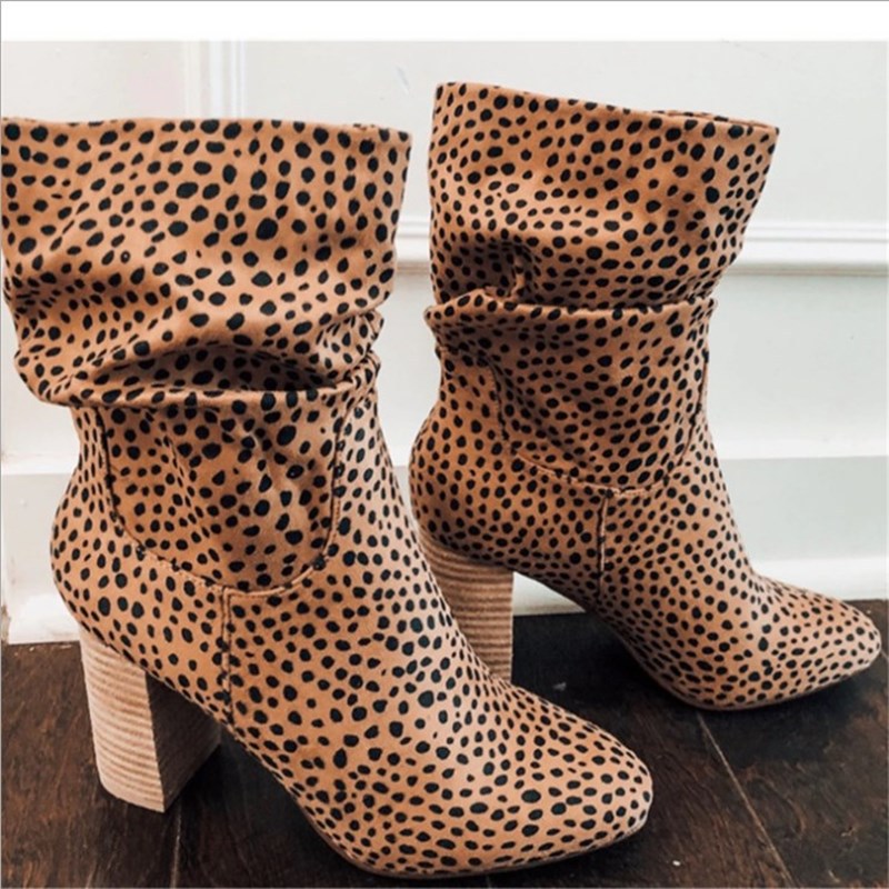 Elegant Plus Size Martin Heels