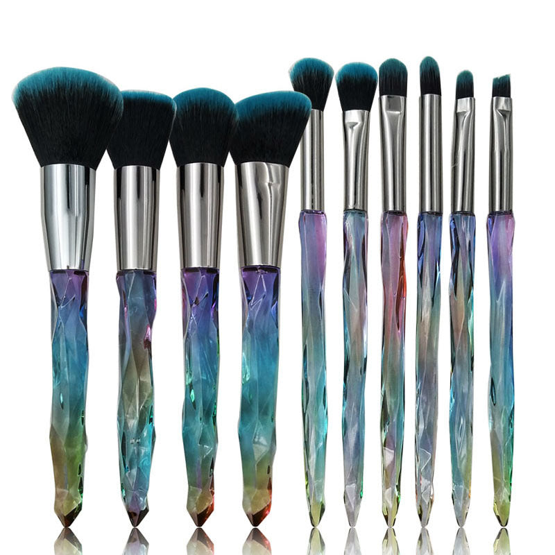 Elegant Crystal Diamond Brush Collection