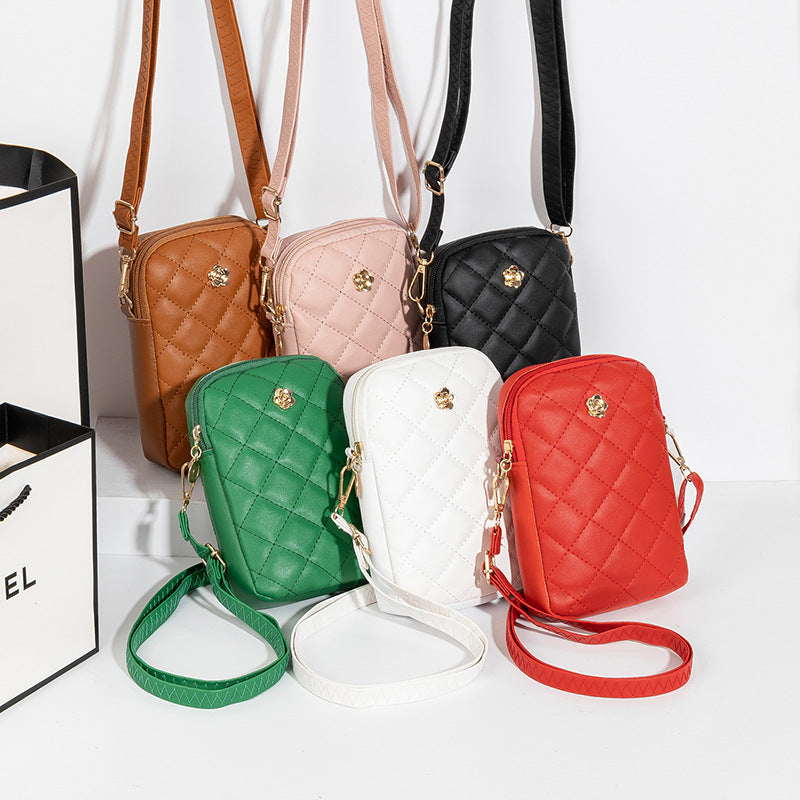 Chic Embroidered Commuter Crossbody