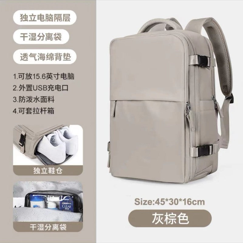 Large Capacity Waterproof Backpack for Moms and Travel