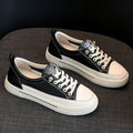 2024 New Women's Genuine Leather White Sneakers