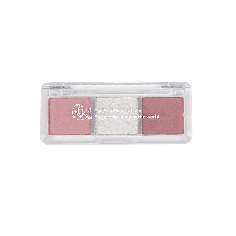 Elegant Tri-Tone Eyeshadow Suite