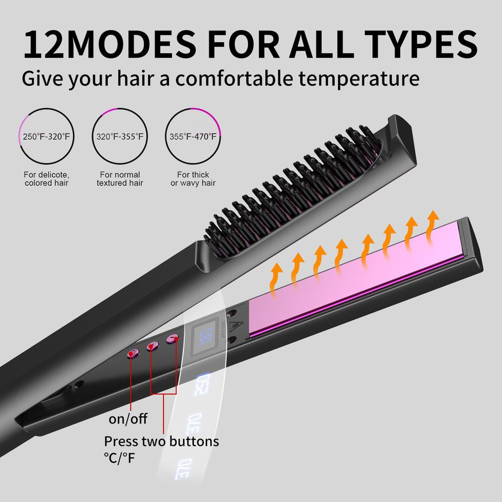 Elegant Dual-Mode Hair Styler
