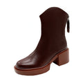 Regal British Rear-Zip Boots
