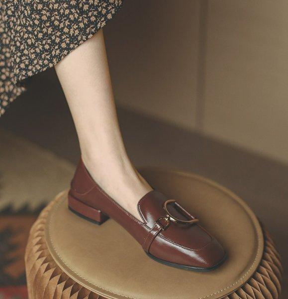 Autumn Elegance Women’s Low Heel Shoes