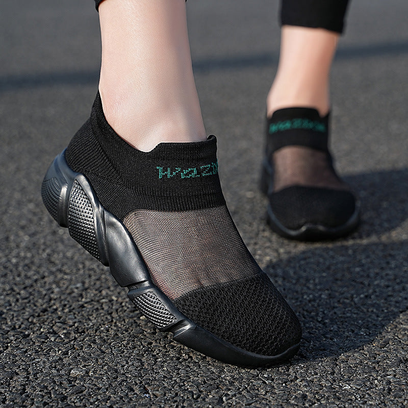 Elegant Summer Mesh Trainers for Women